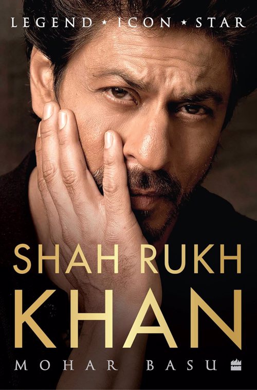 Full size cover page of the book 'SHAH RUKH KHAN'