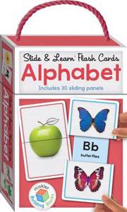 Cover page of the book 'Building Blocks Slide & Learn Flashcards Alphabet'