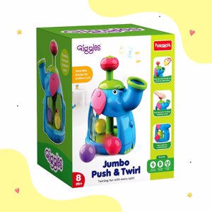 Cover page of the book 'Giggles JUMBO PUSH & TWIRL CODE 5106700'