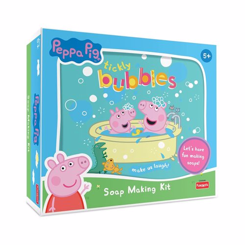Full size cover page of the book 'PEPPA PIG SOAP MAKING KIT code 9617300'