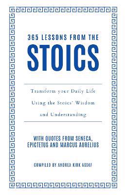 Full size cover page of the book '365 Lessons from the Stoics'