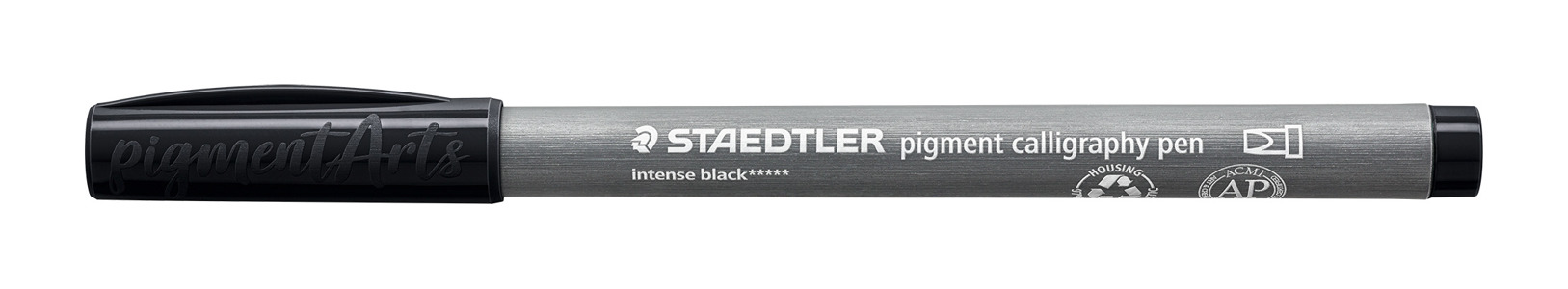 Cover page of the book 'Staedtler 375-99  Pigment Callygraphy Pen Intense Bl'
