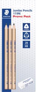 Cover page of the book 'Staedtler Jumbo Natural Pencil Promo Pack'