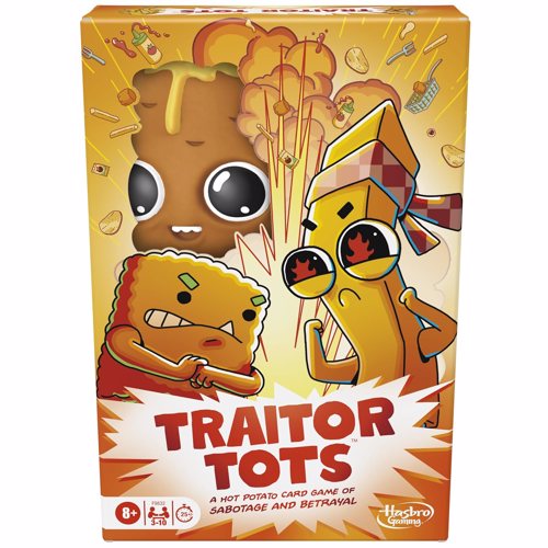 Full size cover page of the book 'HASBRO GAMING F9832 TRAITOR TOTS Solid'
