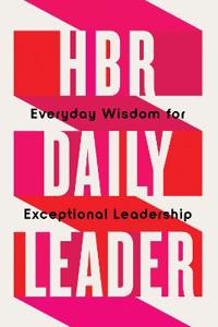 Cover page of the book 'HBR Daily Leader'