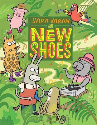 Full size cover page of the book 'New Shoes'