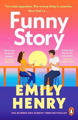 Full size cover page of the book 'Funny Story'