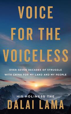 Full size cover page of the book 'Voice for the Voiceless'