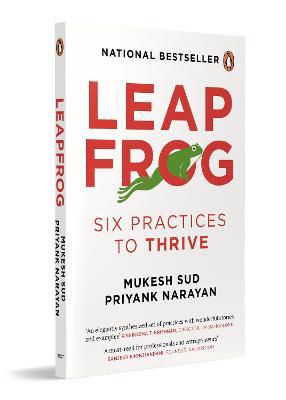 Full size cover page of the book 'Leapfrog   - Six Practices to Thrive'