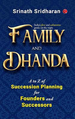 Full size cover page of the book 'FAMILY AND DHANDA'