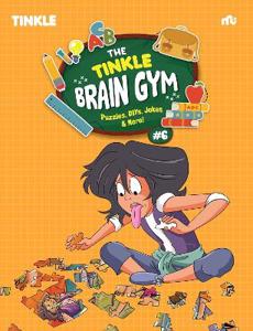 Cover page of the book 'THE TINKLE BRAIN GYM 6'