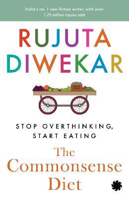 Full size cover page of the book 'Commonsense Diet'