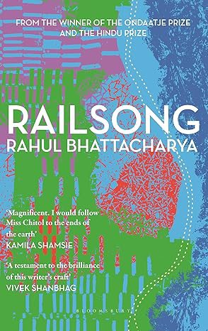 Full size cover page of the book 'RAILSONG'