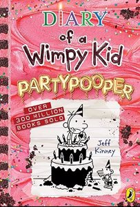 Cover page of the book 'DIARY OF A WIMPY KID: PARTYPOOPER (BOOK 20)'