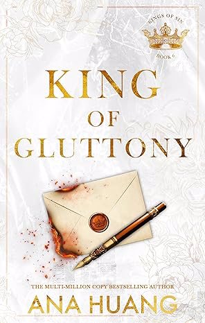 Full size cover page of the book 'KING OF GLUTTONY'