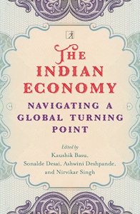Cover page of the book 'THE INDIAN ECONOMY BOOK'